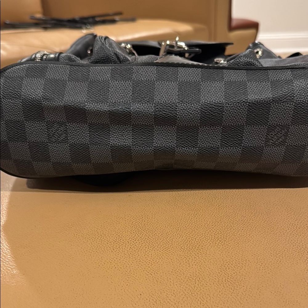 Brand New Black Checkered Backpack - Picture 6 of 12